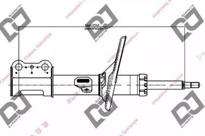 Амортизатор DJ PARTS DS1029GS